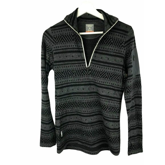 Icebreaker Merino Wool Long Sleeve Sweater Small